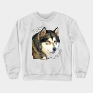 Products with breeds of dogs, Alaskan Malamute Crewneck Sweatshirt